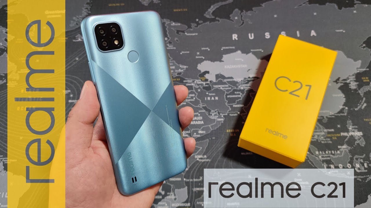 REALME C21 - Unboxing and Hands-On #Realme