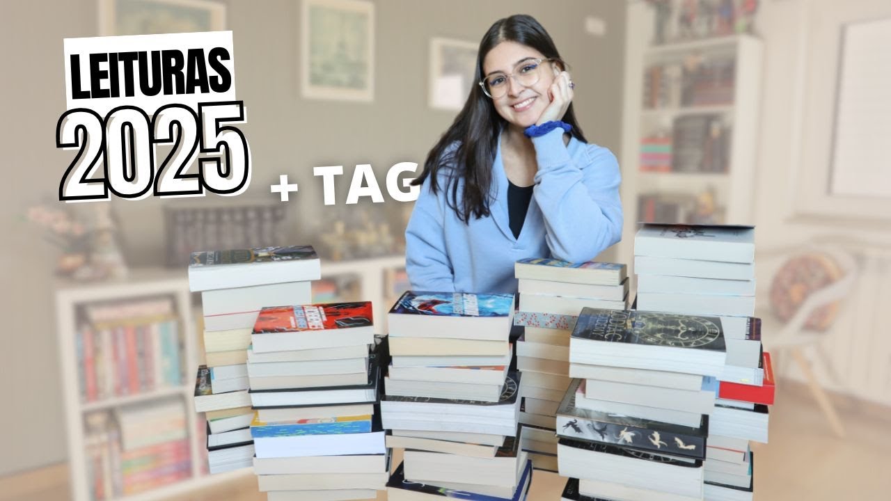 Os 84 livros que li em 2025 + TAG fim de ano 📚