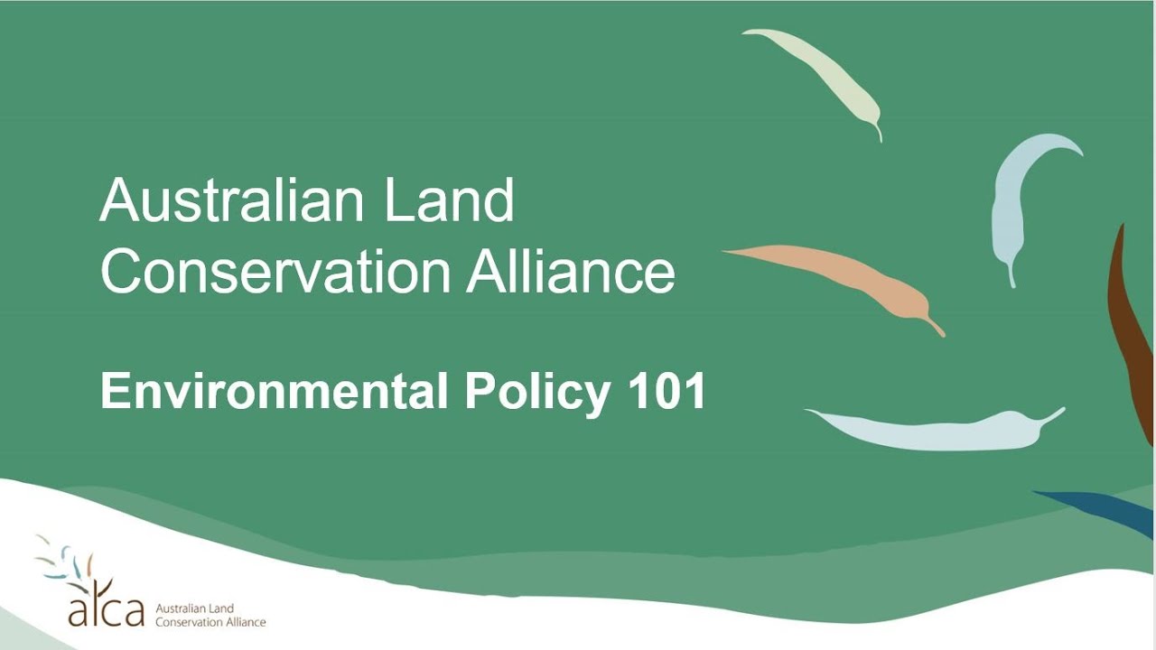 Environmental Policy 101