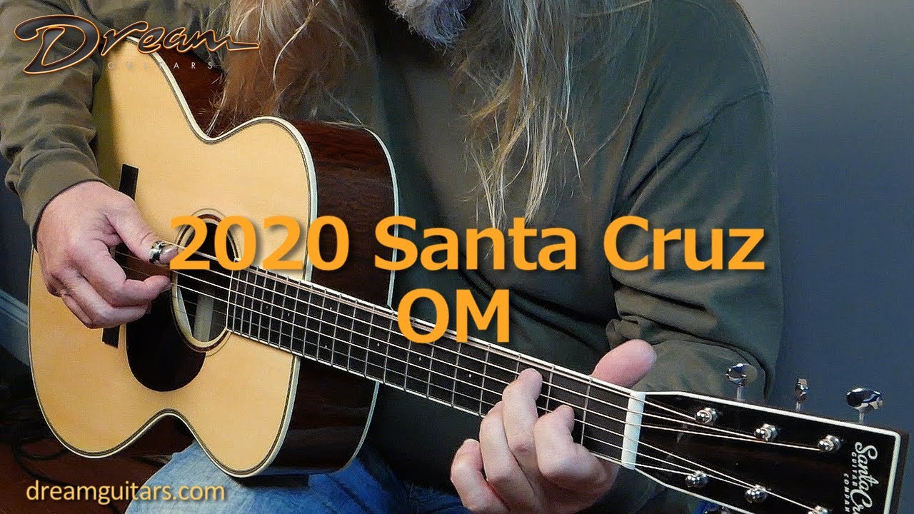 2020 Santa Cruz OM, Quilted Sapele & German Spruce