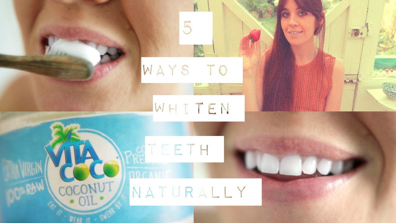 5 Ways To Whiten Teeth Naturally