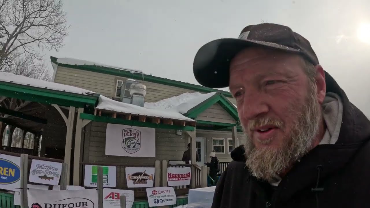 ICE FISHING MAINE BELGRADE LAKES DERBY
