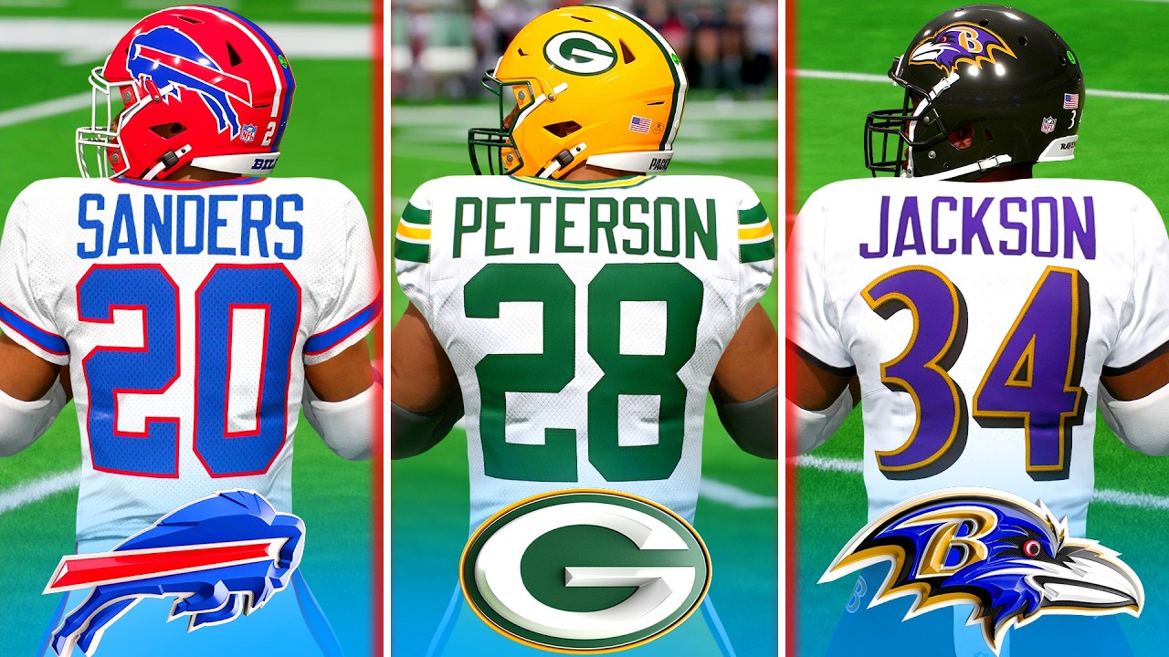 I Gave Every NFL Team a RANDOM Legend RB!