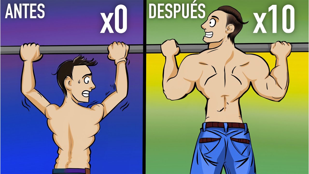 ¿Como Subir de 0 a 10 Dominadas Rápidamente? HAZ ESTO