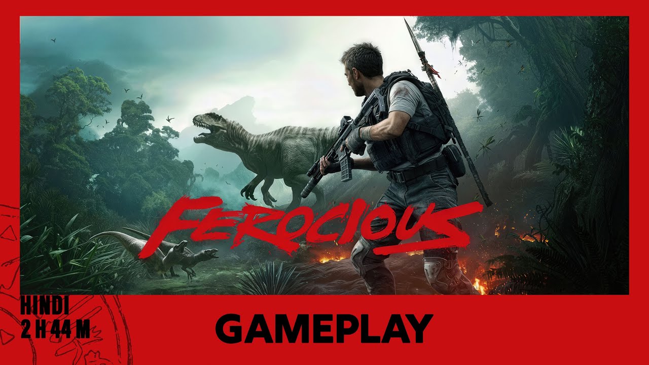 Far Cry meets Jurassic Park Survival FPS! First look at Ferocious