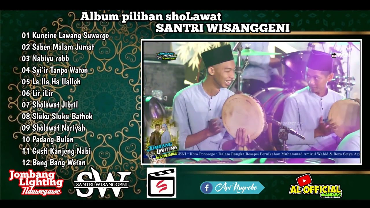 FULL ALBUM Sholawat Habsy Modern || SANTRI WISANGGENI