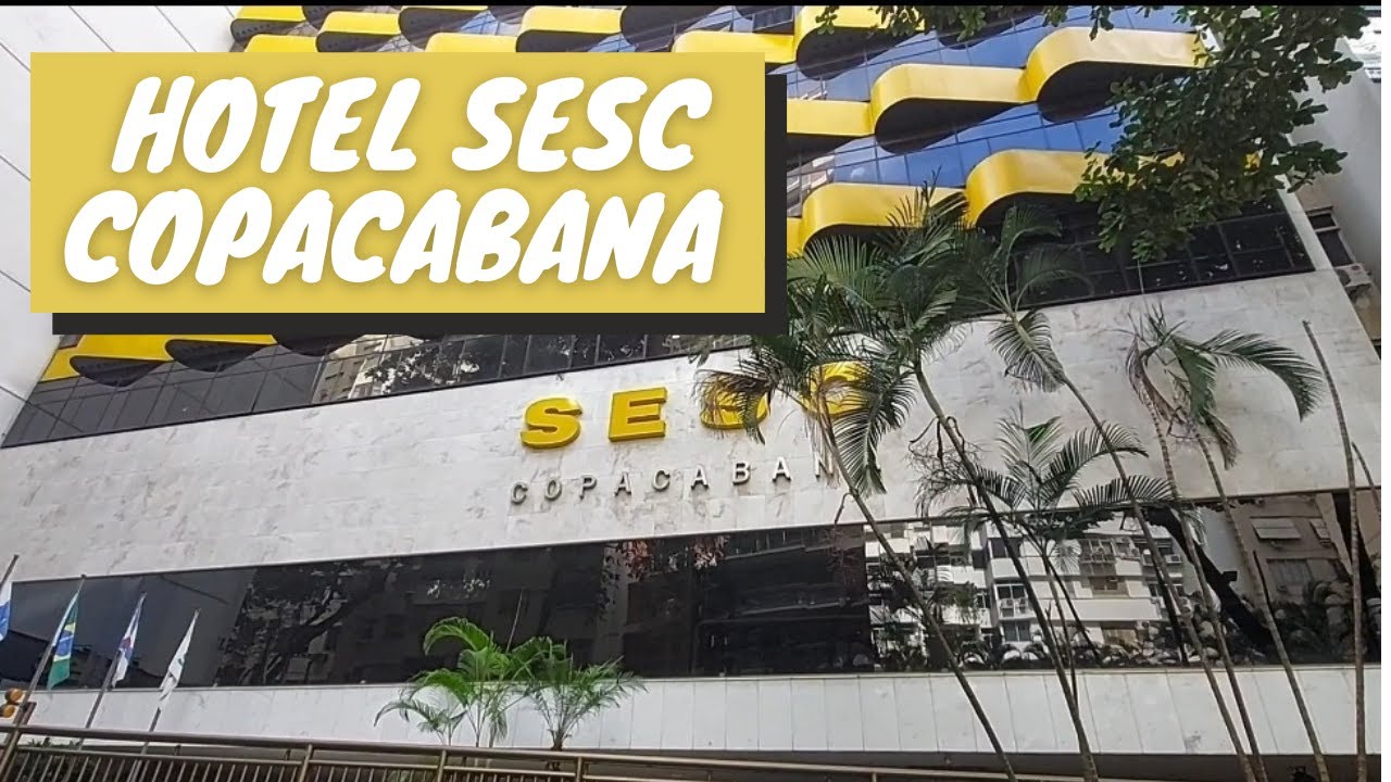 RIO DE JANEIRO SESC DE COPACABANA - HOSPEDAGEM BOA E BARATA! VLOG