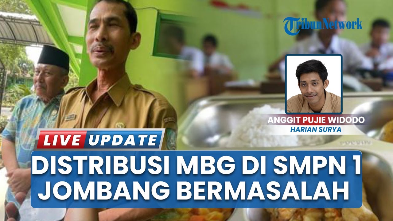 Keterlambatan Distribusi MBG di SMPN 1 Jombang hingga 3 Jam, Kepsek: Terjadi Hampir Setiap Hari