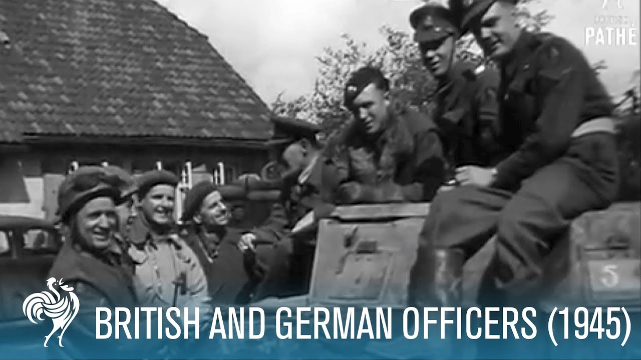 British and German Officers: World War II  (1945) | British Pathé