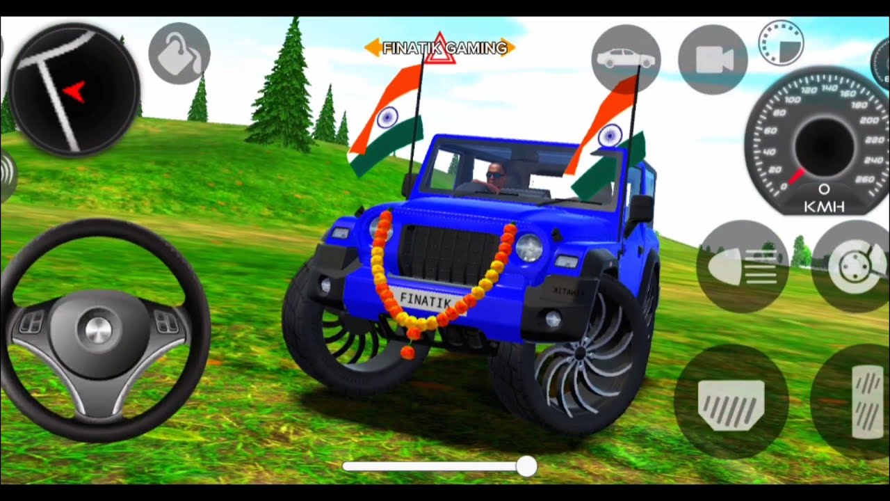 Modified Mahindra Thar😈Games:Indian Blue Thar (Gadi Wala Games) Car Game Android Game - #2026 