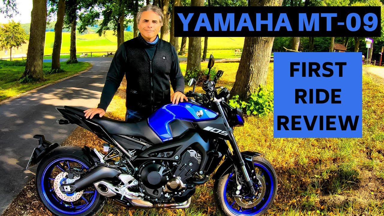 2019 Yamaha MT-09  | First Ride | Review | EN/DE Subs