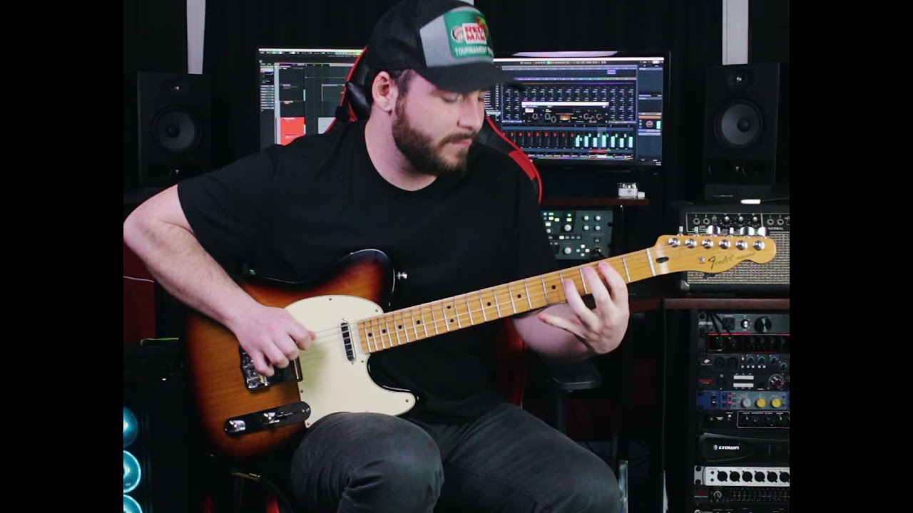 ACOWBOYSHEAVYLOAD Guitar solo playthrough