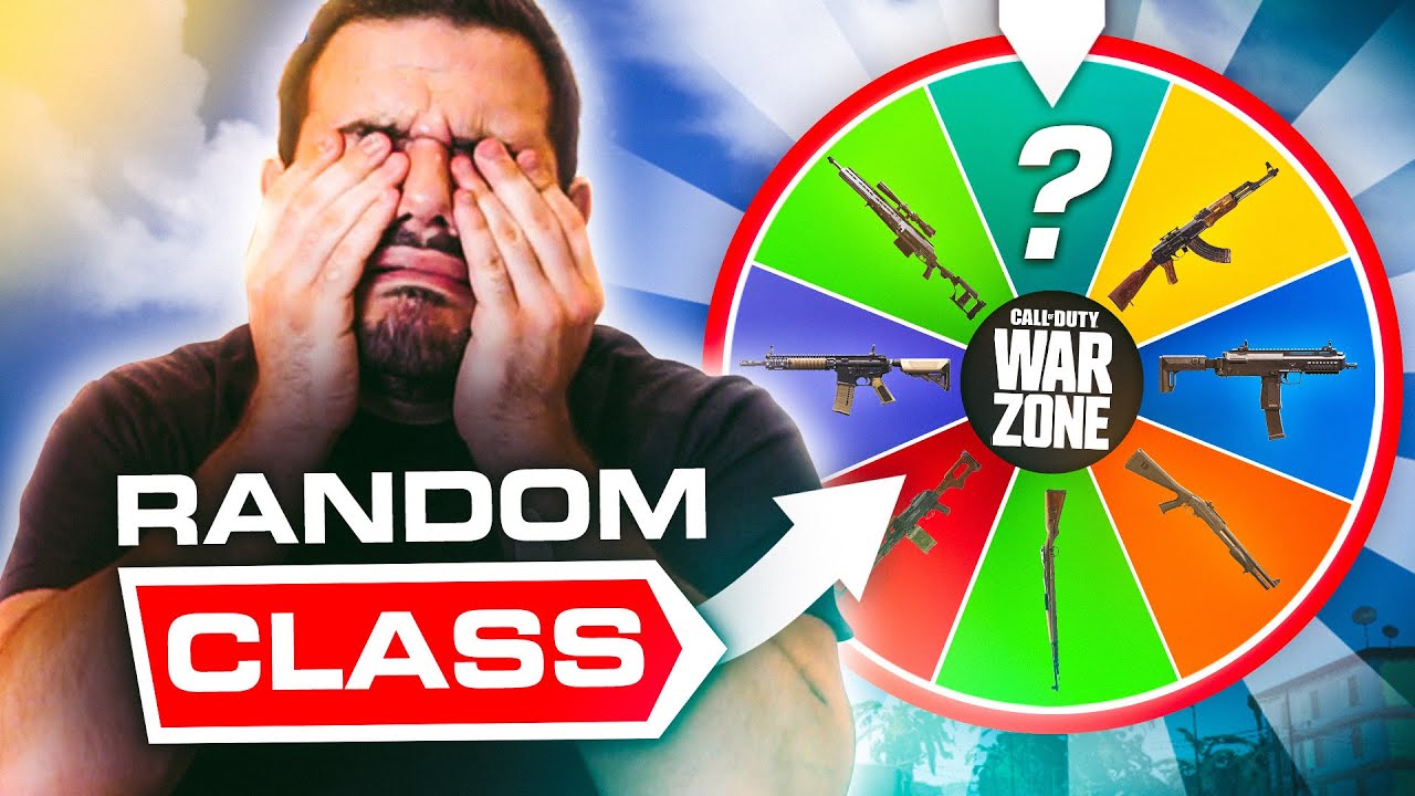 Warzone, but a random wheel chose our classes...