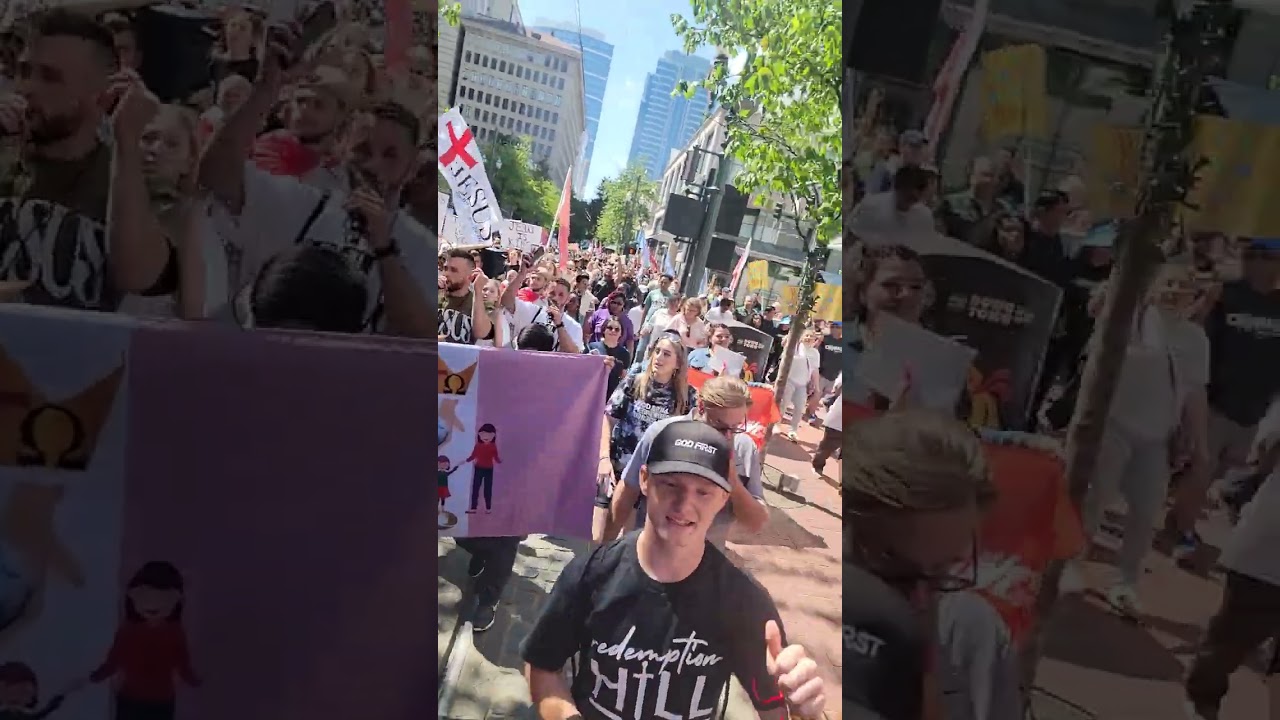 Thousands Chanting 