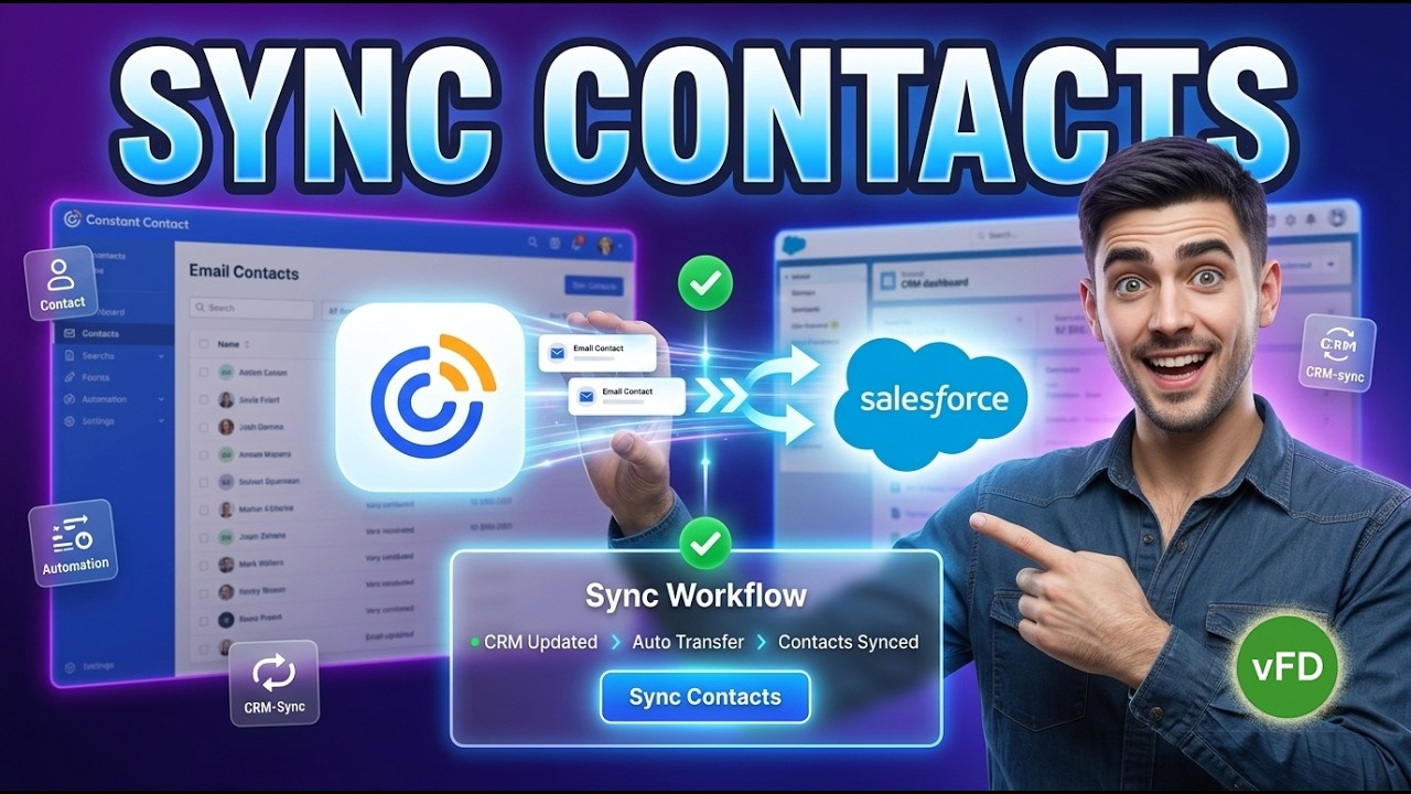 Как синхронизировать Constant Contact с Salesforce [Проверено]