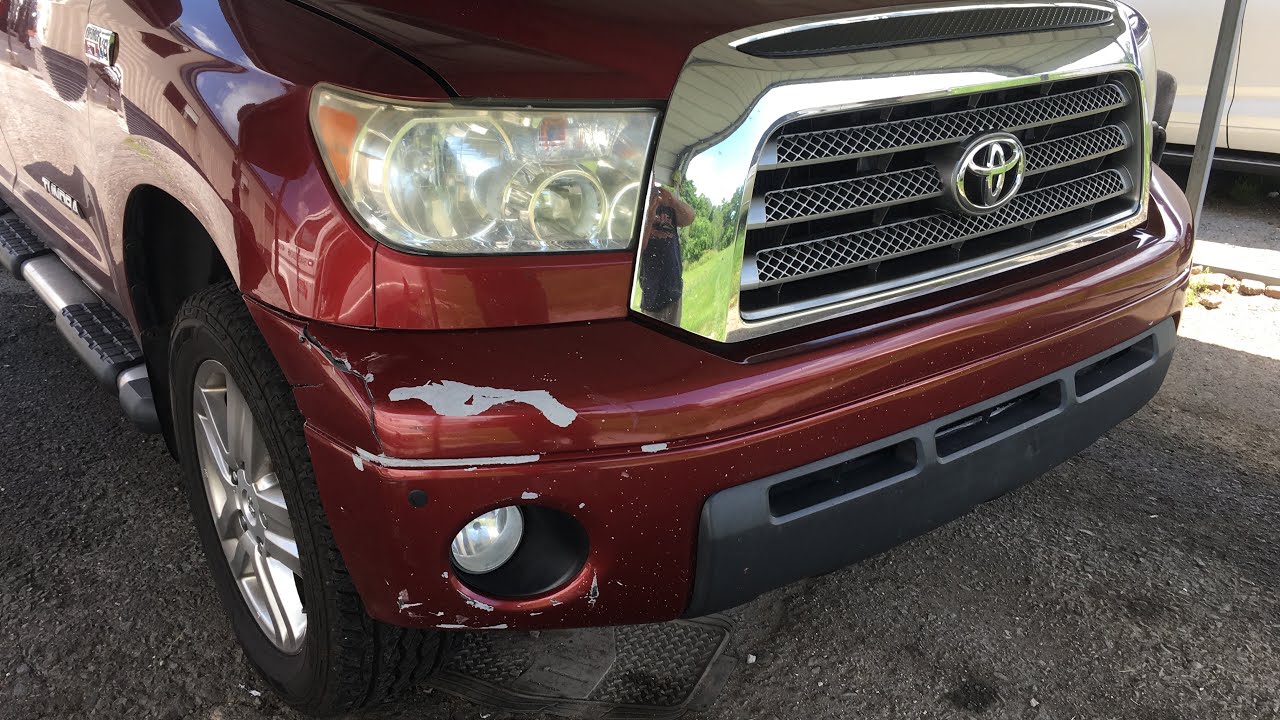How to Remove a Toyota Tundra Front Bumper Cover