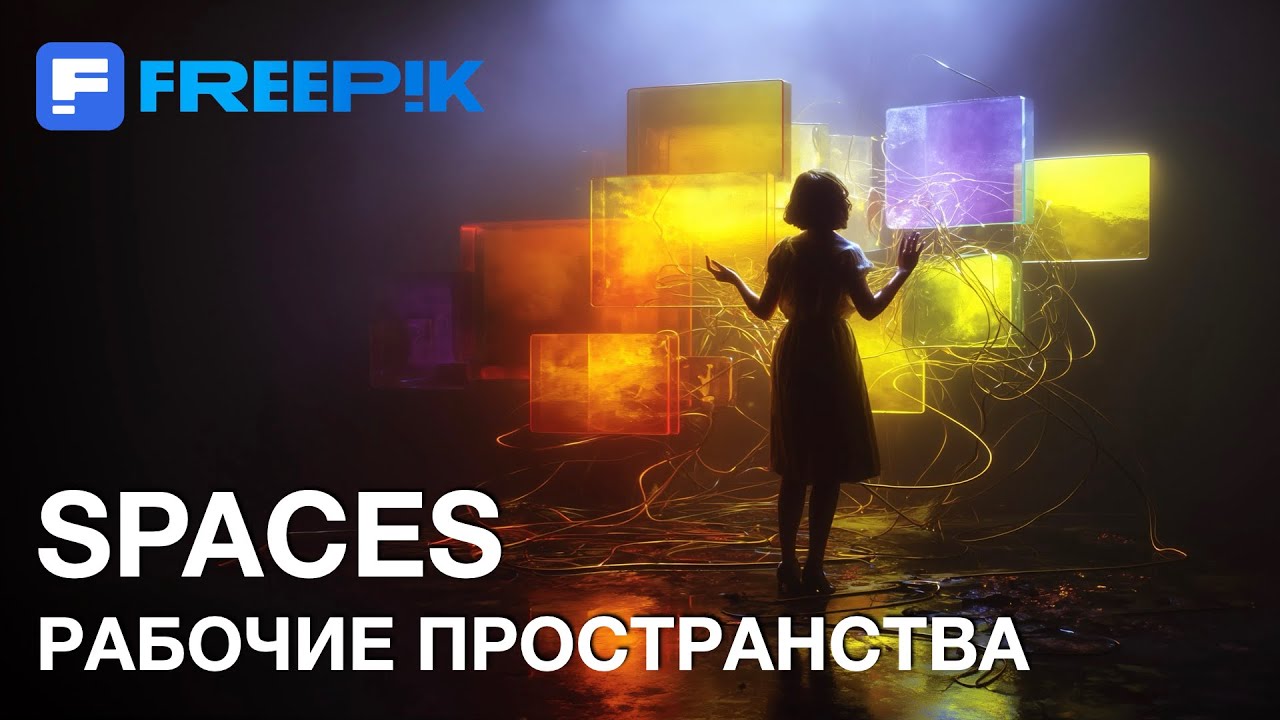 Freepik Spaces Рабочие пространства и Ноды
