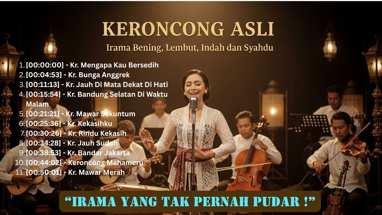Keroncong Asli Tempo Dulu – Musik Indonesia yang Tak Pernah Pudar, dan Menginspirasi!