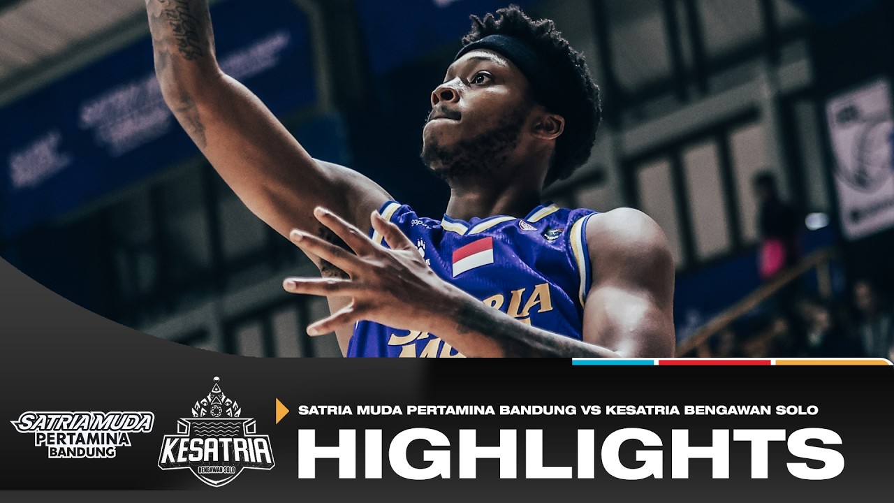 Satria Muda Pertamina Bandung kontra Kesatria Bengawan Solo | Najciekawsze mecze IBL Gopay 2026