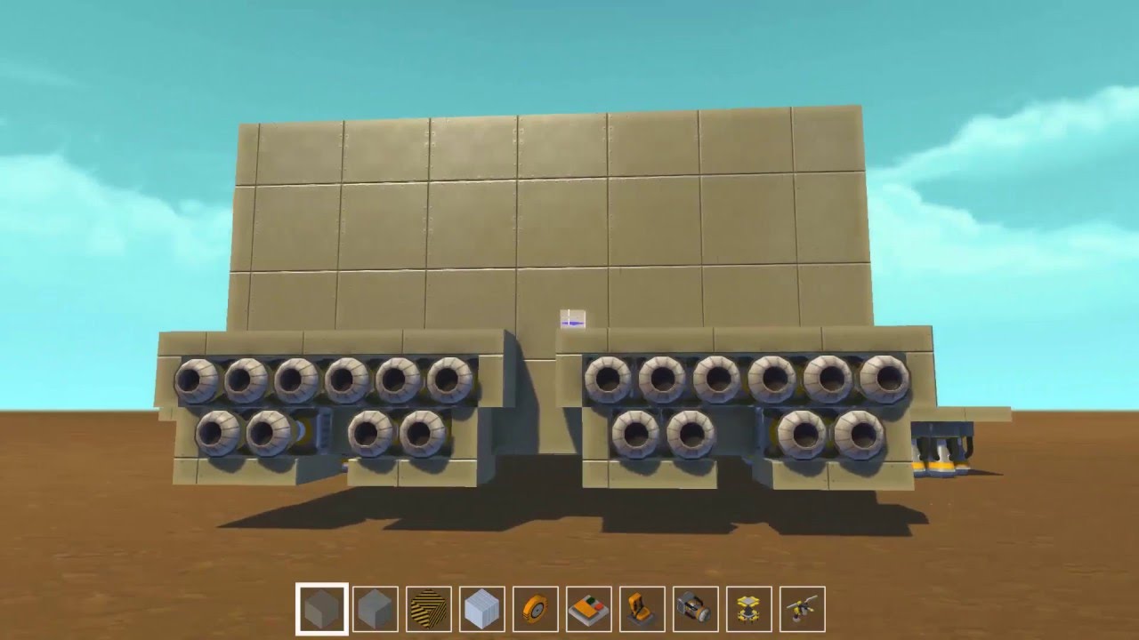 Scrap Mechanic - Helicarrier
