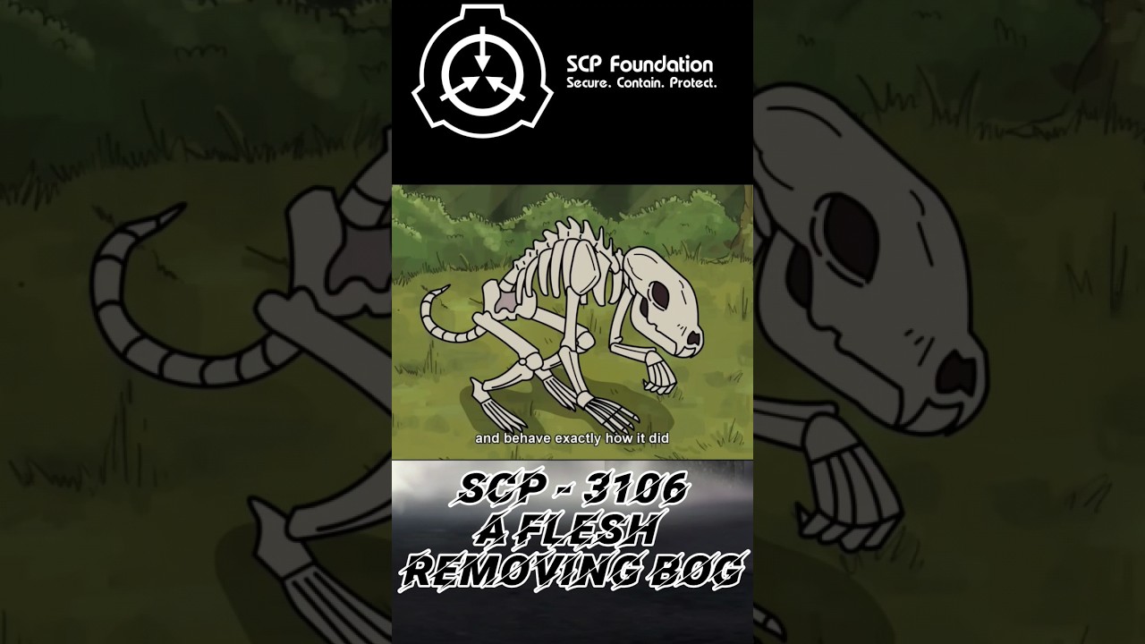 Scp 3106 A Flesh Removing Bog ☠️ 