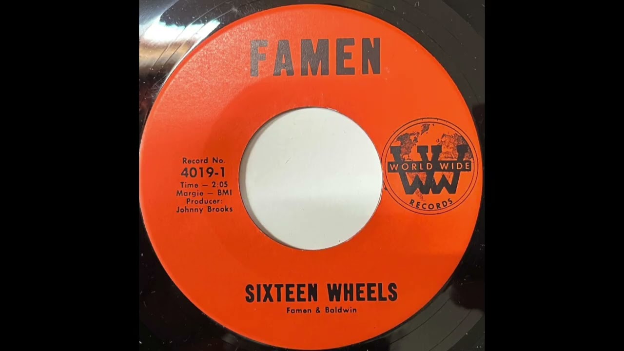 Famen - Sixteen Wheels (1967 Frat Garage Blues)
