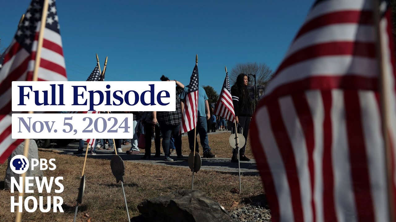 PBS News Hour full episode, Nov. 5, 2024
