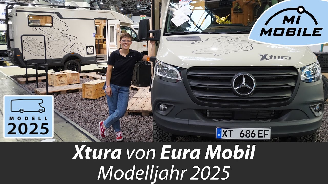 Allrad Wohnmobil - Eura Mobil Xtura 4x4 - was ist neu im Modelljahr 2025 - plus Fahrtraining Event