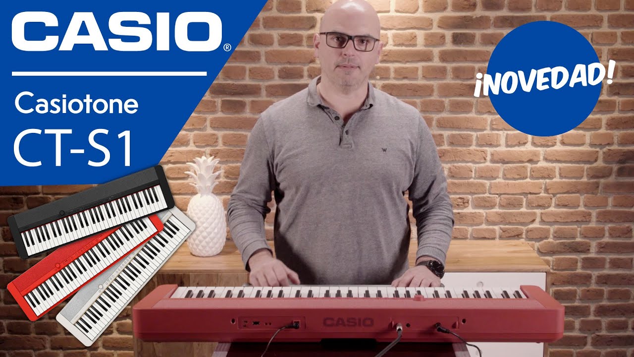 Casio Casiotone CT-S1: así es el nuevo teclado de Casio – Review en español y demo de sonidos