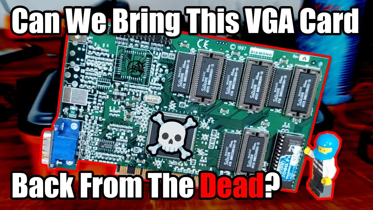 Ремонт неисправной PCI VGA-карты.