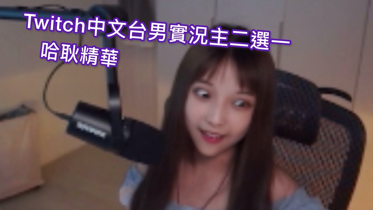 【哈耿精華】Twitch中文台男實況主二選一