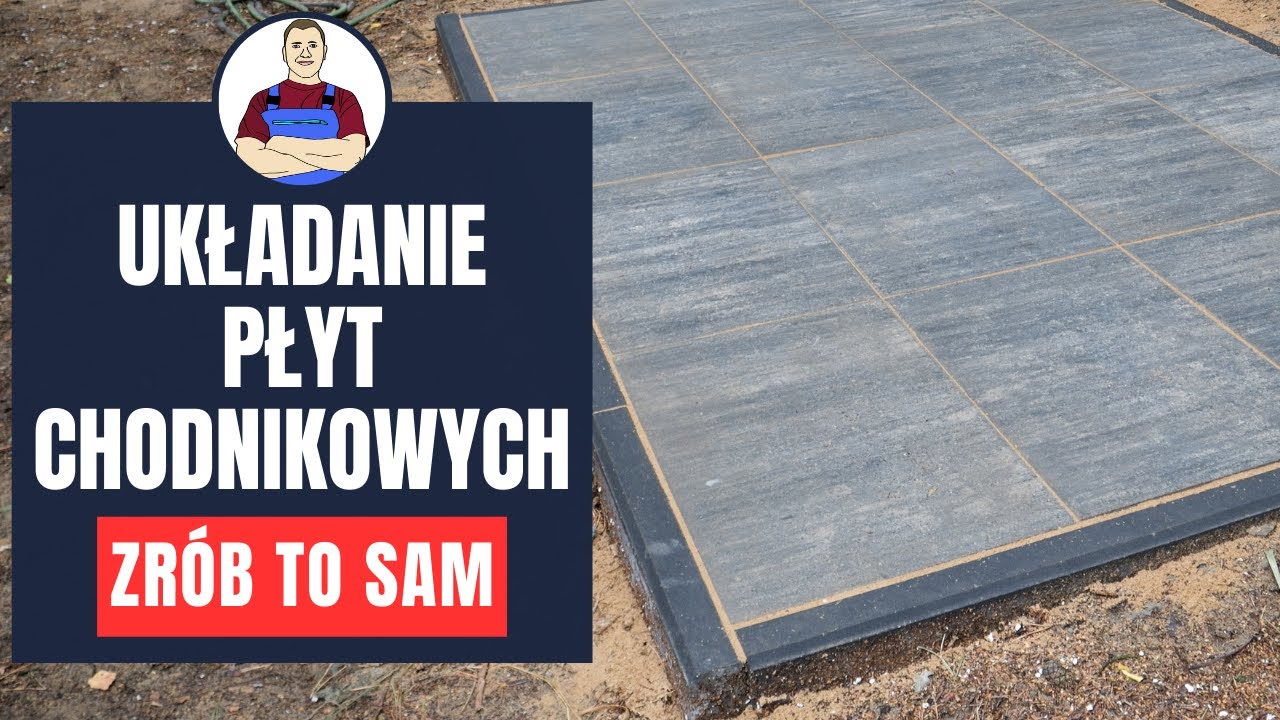 Jak ułożyć płyty chodnikowe/kostkę pod wiatę lub altanę