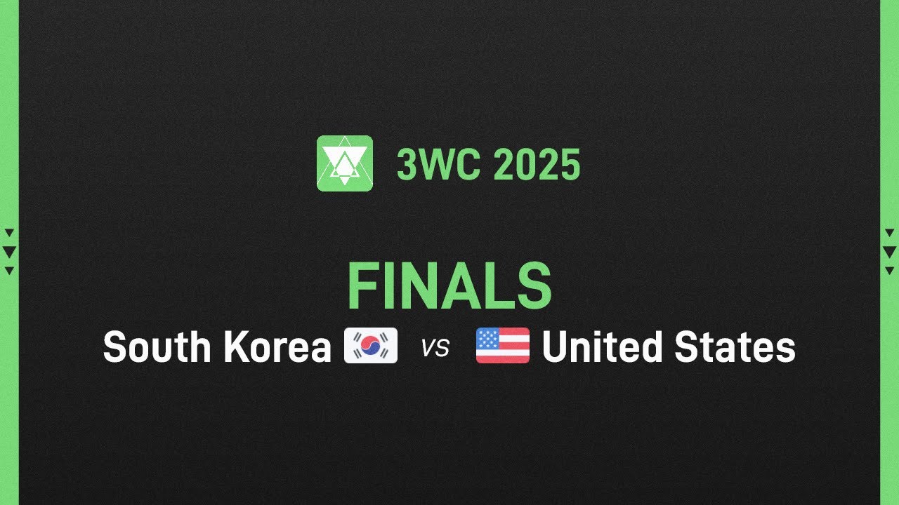 🇰🇷 South Korea vs 🇺🇸 United States | 3WC 2025 Finals