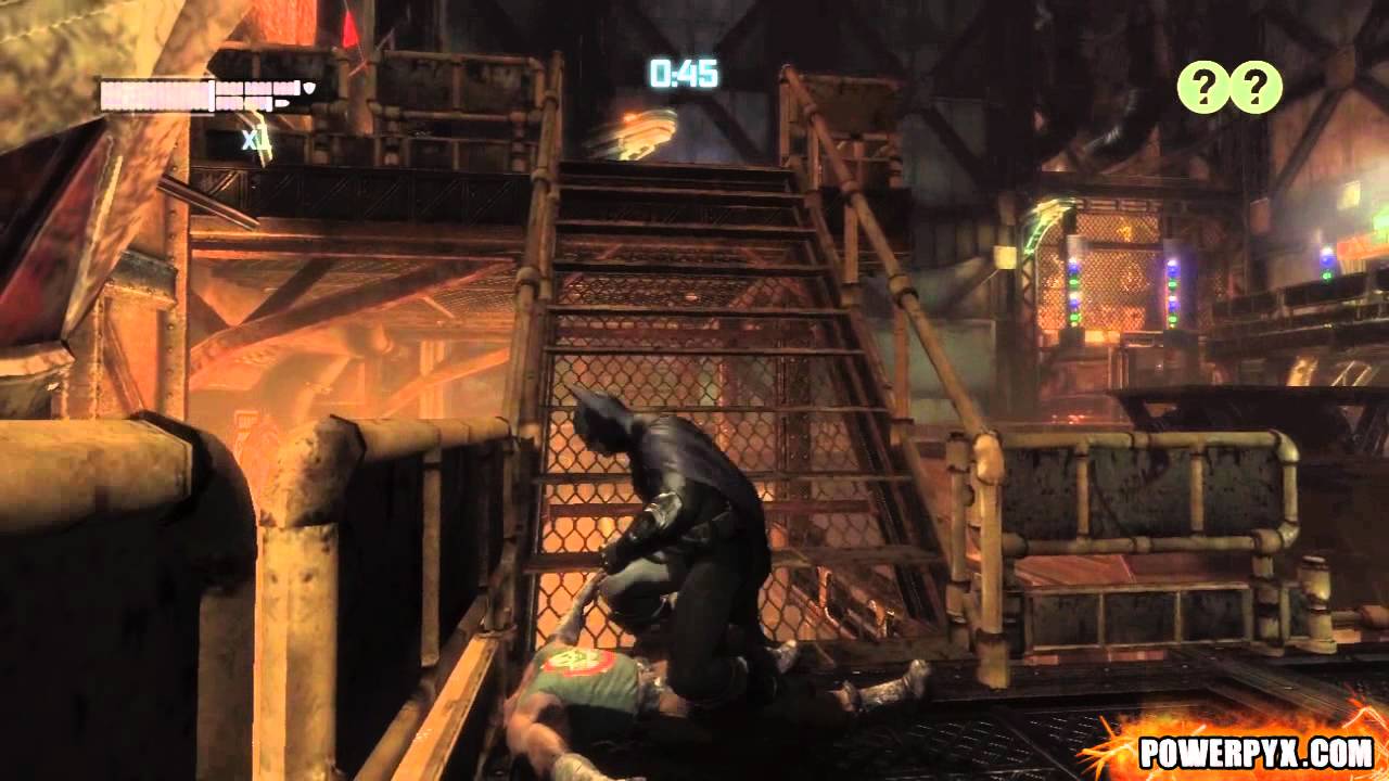 Batman: Arkham City — Испытание Хищника 1 (Meltdown Mayhem) — 1:01.50