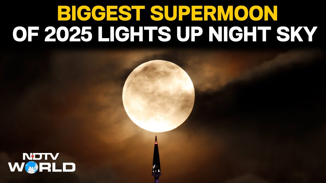 Supermoon 2025 | From UAE To Beijing, November&rsquo;s &lsquo;Beaver Moon&rsquo; Supermoon Lights Up Sky