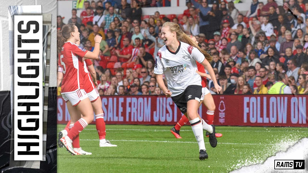 HIGHLIGHTS | Nottingham Forest Women Vs Derby County Women