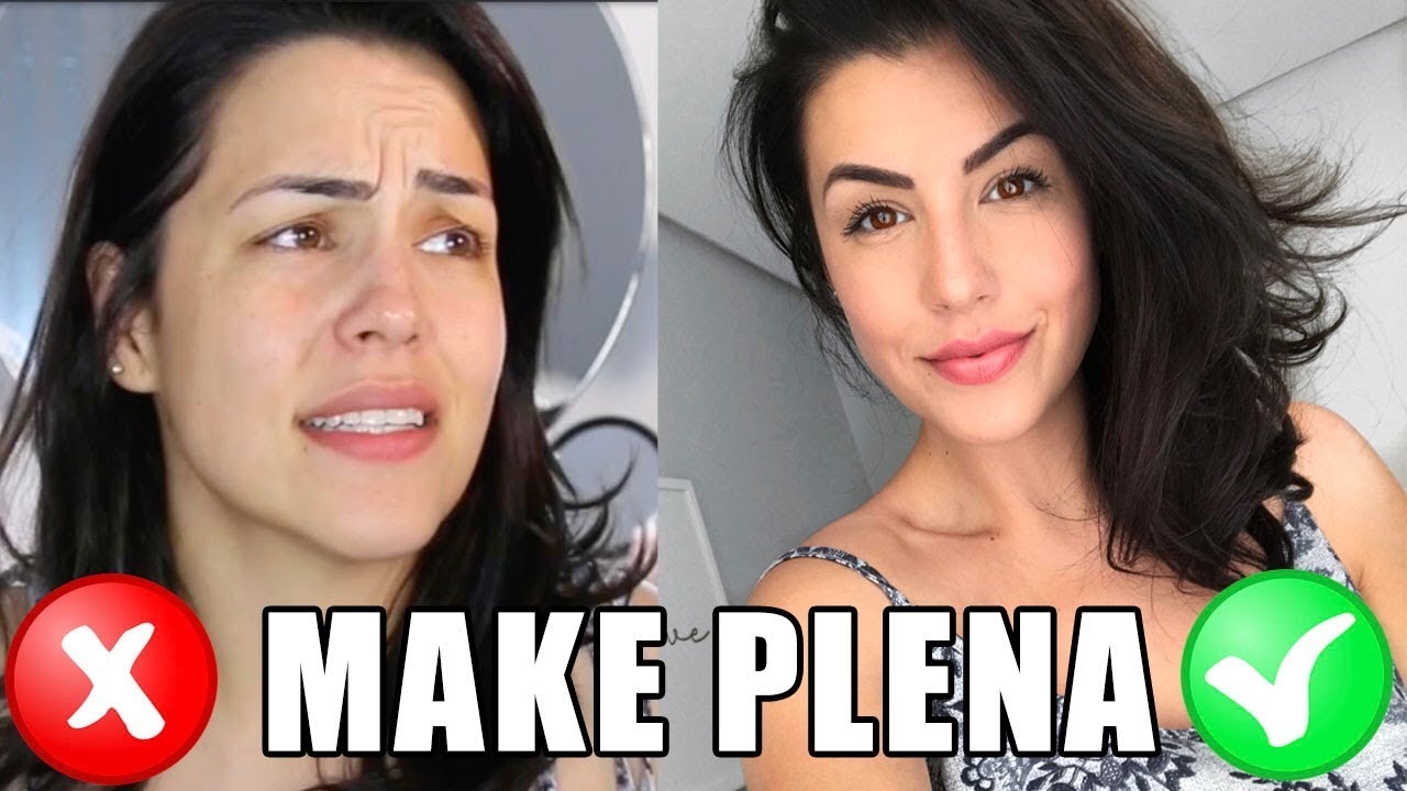 A MAQUIAGEM MAIS FÁCIL E NATURAL QUE VOCÊ VAI VER HOJE - MAKE DA PREGUIÇA EM 5 MIN