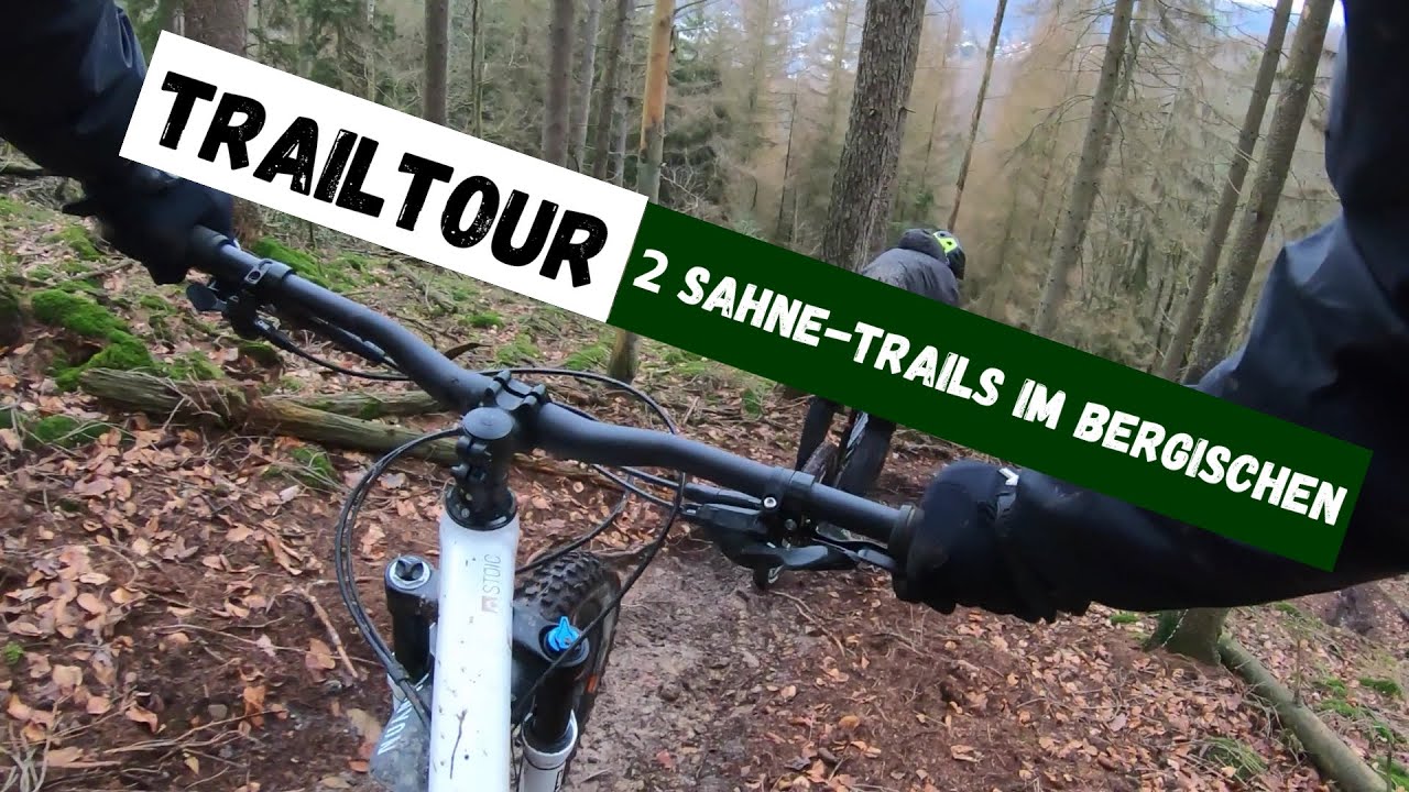 MTB | Trail-Tour im Bergischen Land 🌳🌲🌳 | Canyon Stoic 2 ⚪️ | Februar 2021 🌧❄️🌧 | Vlog #23