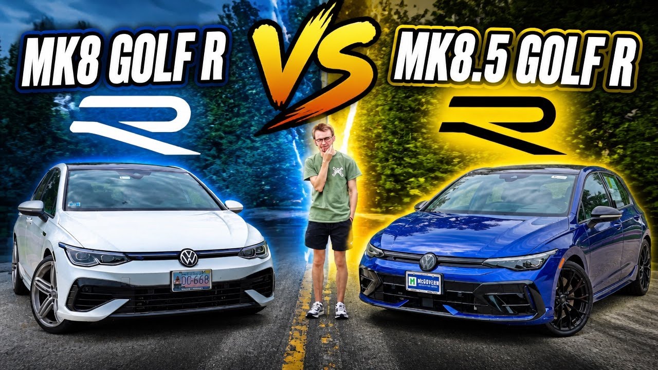 MK8 Golf R против MK8.5 Golf R: какой из них на самом деле лучше?