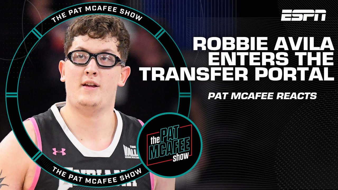 Reacting to Indiana State&rsquo;s Robbie Avila entering the transfer portal | The Pat McAfee Show