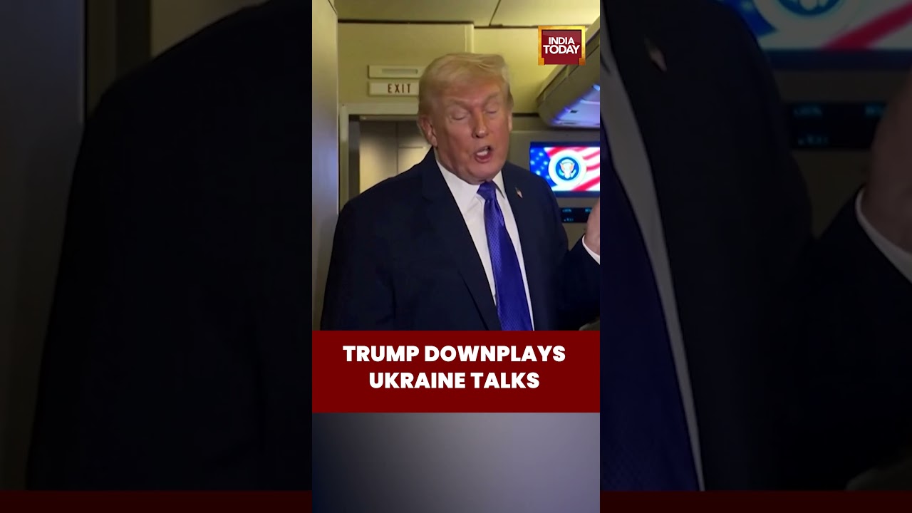 Trump Downplays Ukraine Talks | &ldquo;Very Easy&rdquo; Negotiations Ahead #trump #ukraine #putin #russia