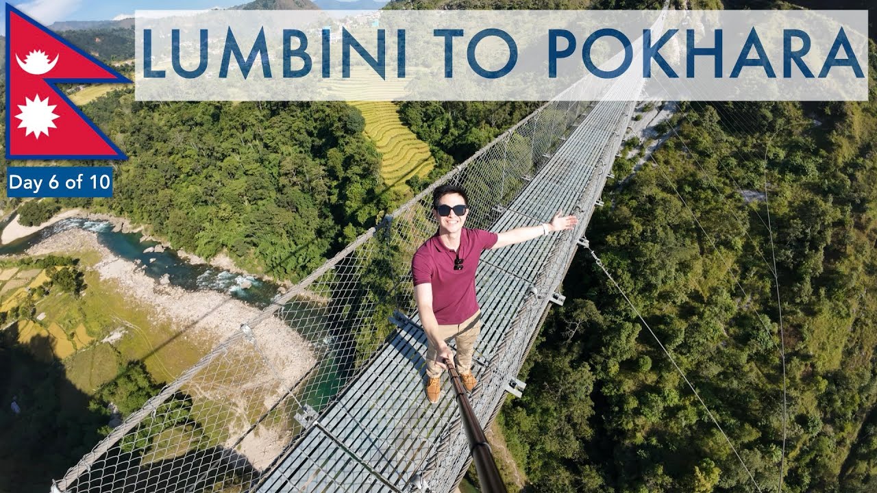 A day trip from Lumbini to Pokhara, Nepal
