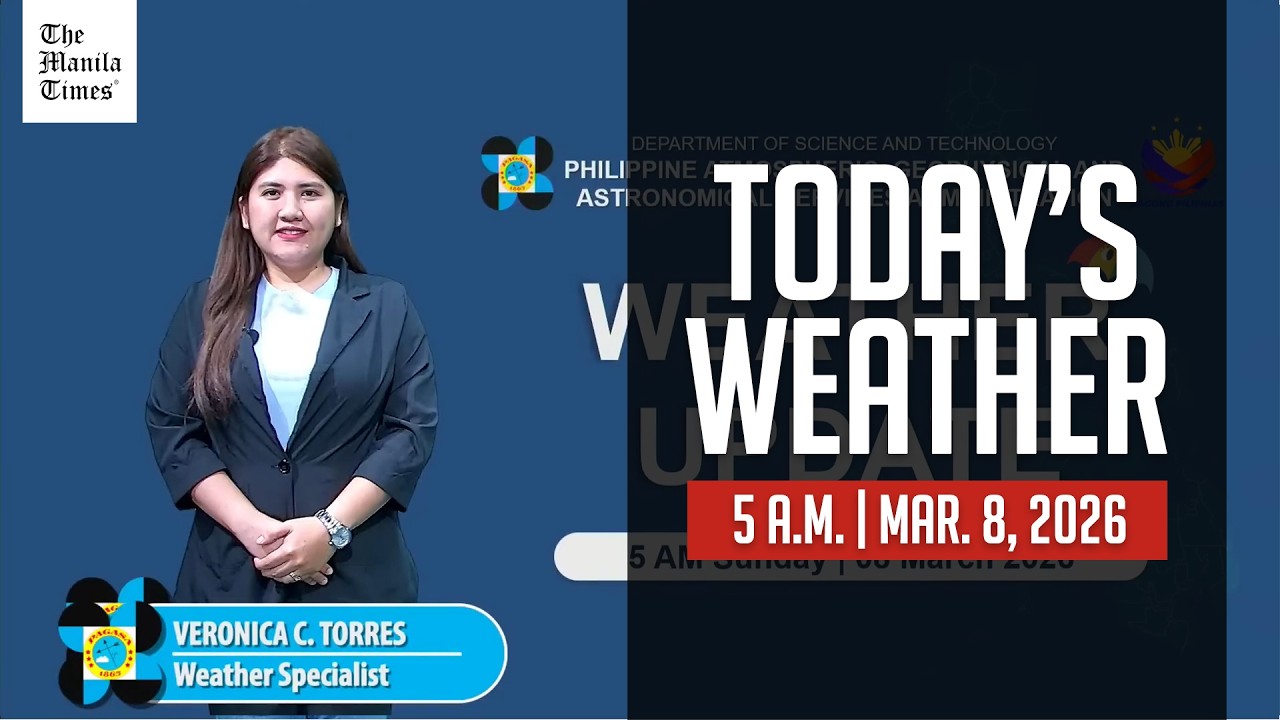 Today's Weather, 5 A.M. | Mar. 08, 2026