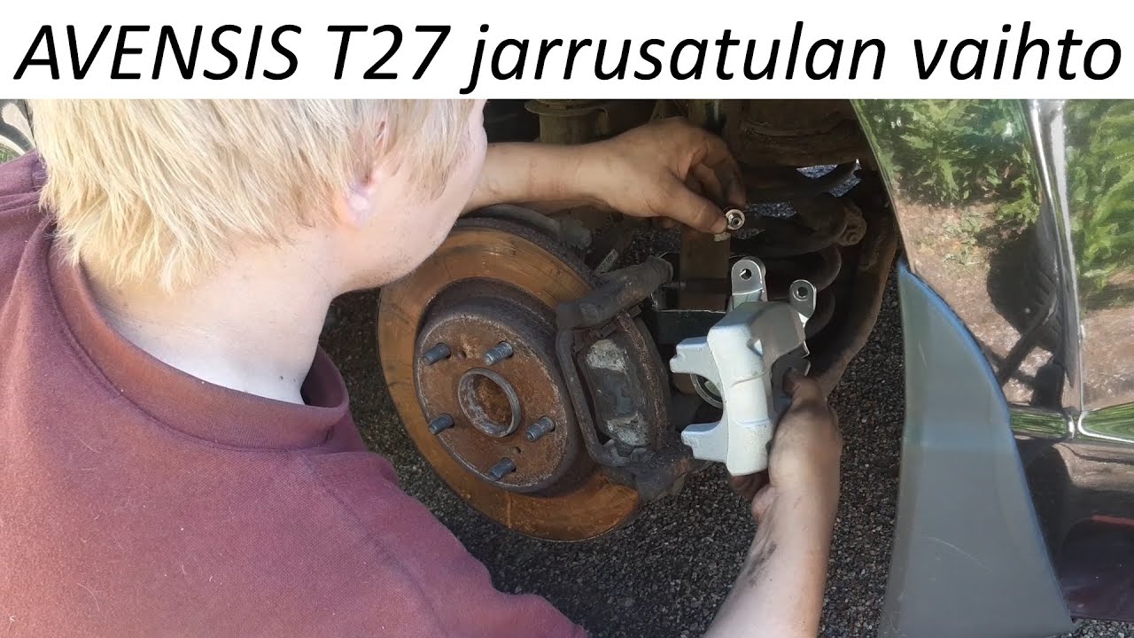 Avensis T27 takajarrusatulan vaihto