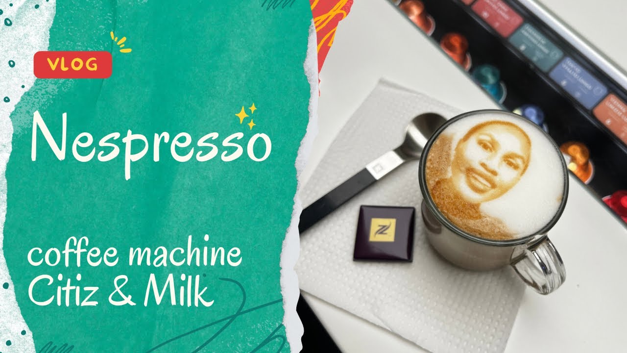 Vlogmas: Nespresso Menlyn |Citiz & Milk coffee machine.