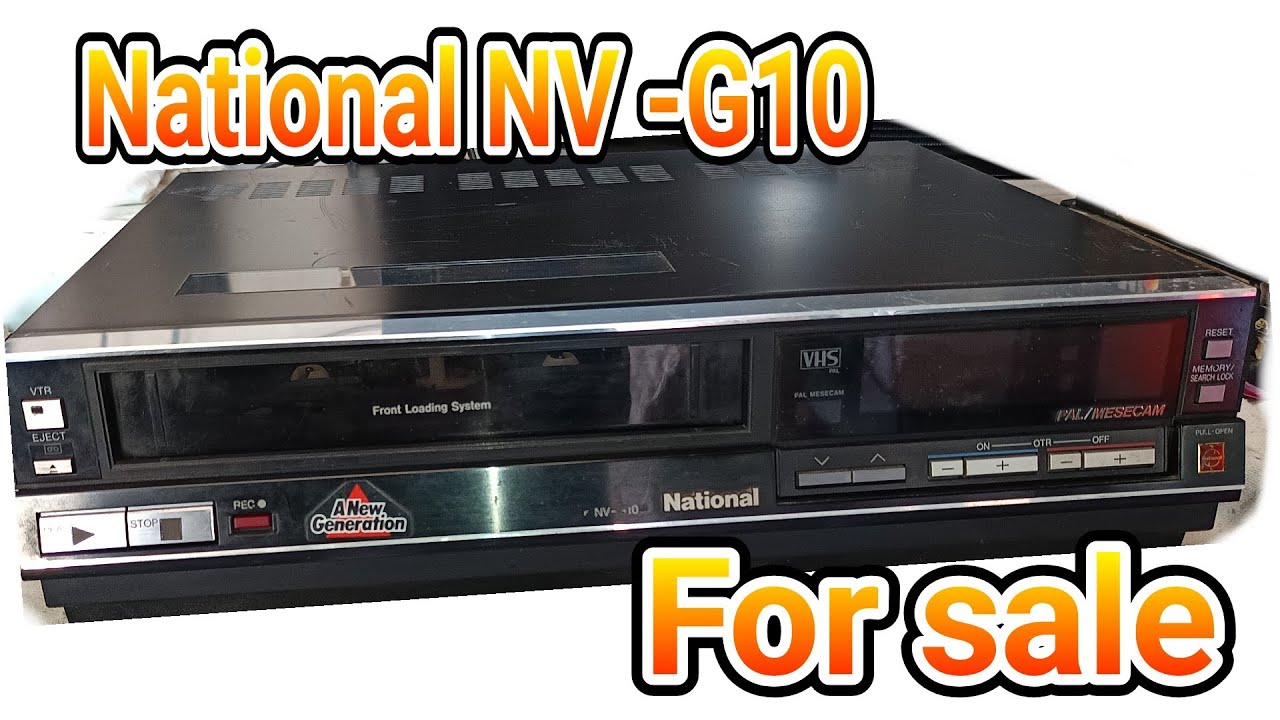 National NV -G10 vcr! Sold out to! shringar,Jammu and Kashmir 