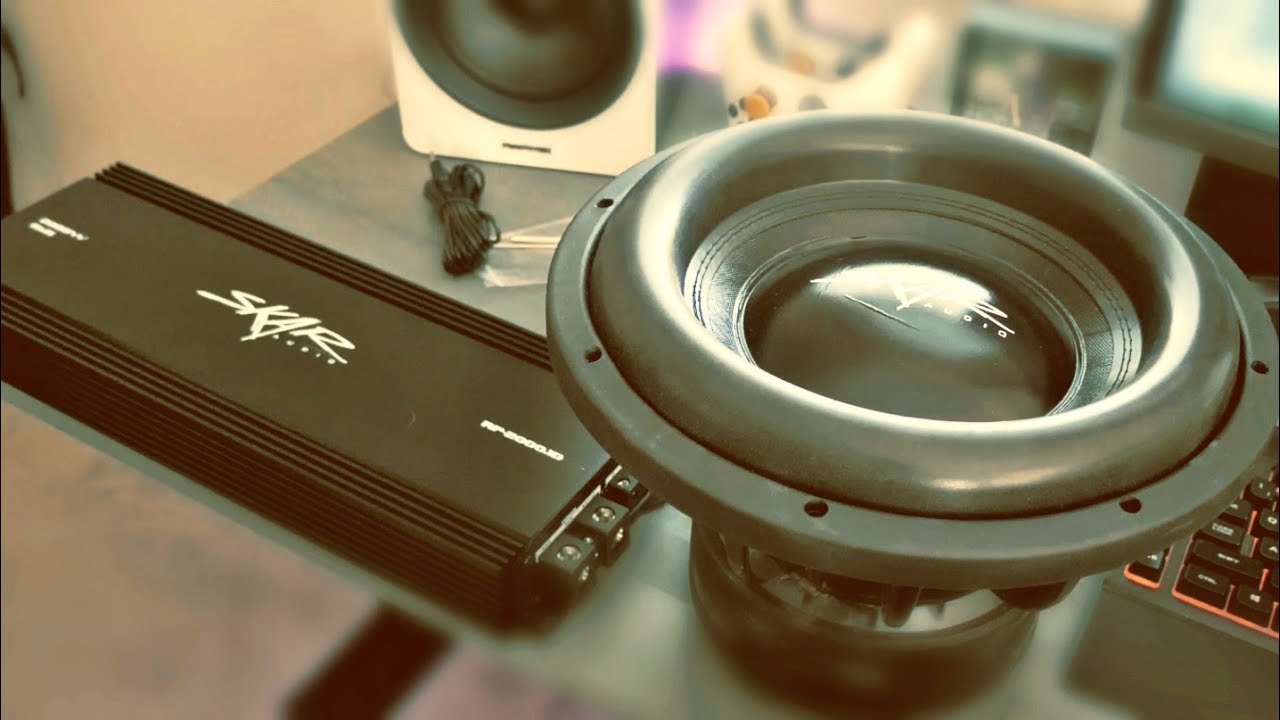 Skar RP-2000.1D с динамиками Skar Audio EVL 12s!! 5000 Вт! | Проводка OFC