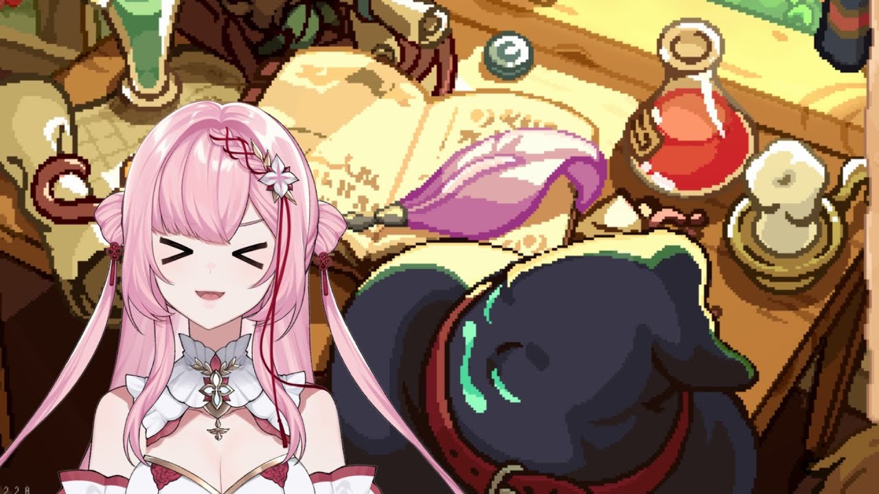 【🔴Little Witch In the Wood Gameplay】Super cute and wholsome game - Building the bridge - 02