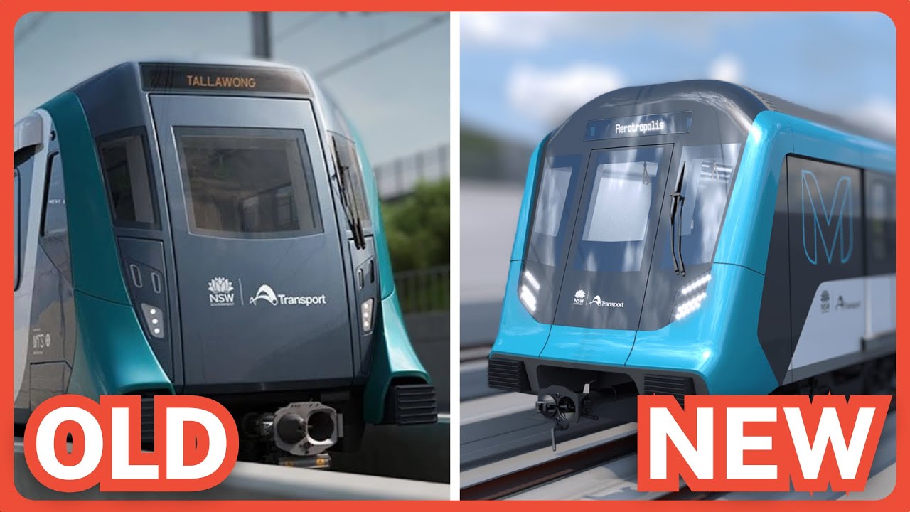 New Western Sydney New Metro Trains Revealed!