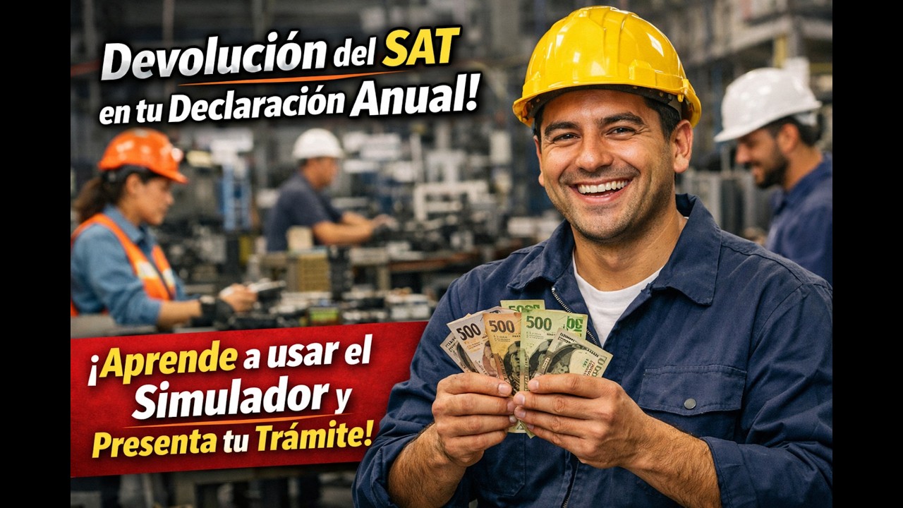 SALDO A FAVOR 2026 SAT. SIMULADOR DECLARACION ANUAL